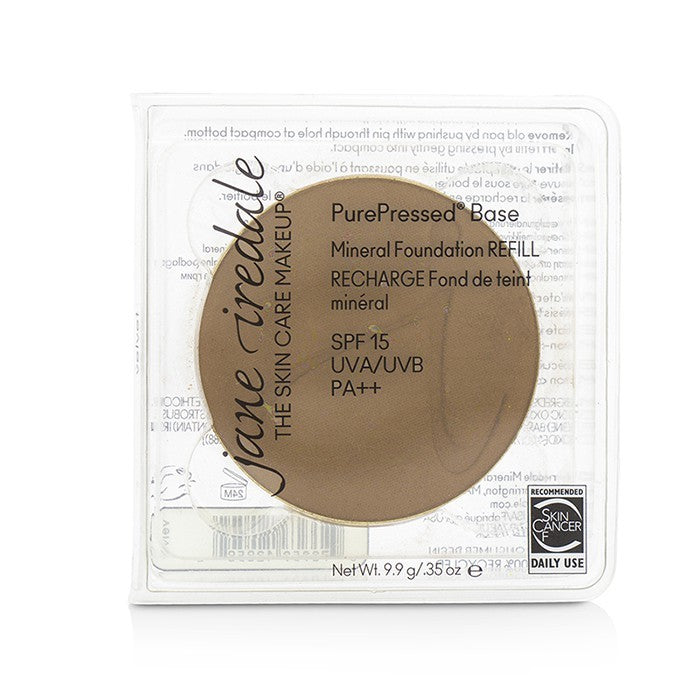 V604-276479-202508280315-00 Jane Iredale PurePressed Base Mineral Foundation Refill SPF 15 - Velvet 9.9g/0.35oz - Image 1