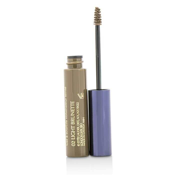 V604-286259-202508272354-00 Estee Lauder Brow Now Volumizing Brow Tint - # 02 Light Brunette 1.7ml/0.05oz - Image 1
