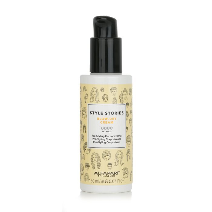 V604-304334-202508280236-00 AlfaParf Style Stories Blow Dry Cream (No Hold) 150ml/5.07oz - Image 1