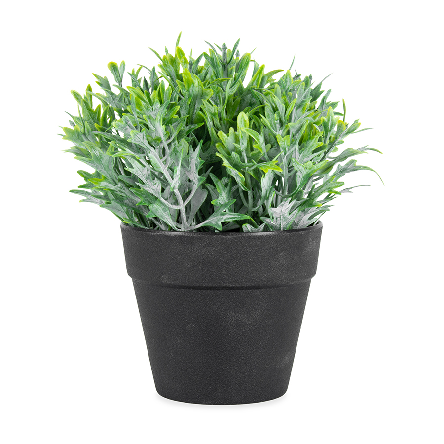 V637-05054GRS-202508251425-00 Potted Artificial Finger Grass 18cm - Image 1