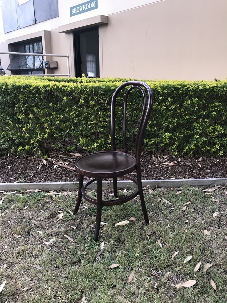 V637-31004-202508251304-00 Bentwood Dining Chair Fruitwood Stackable 93cm - Image 1