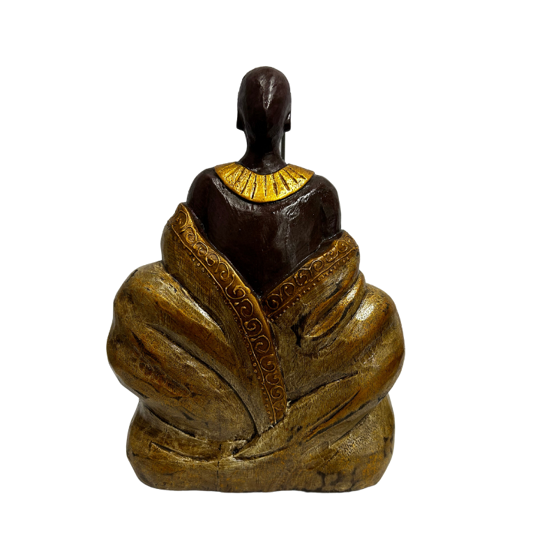 V637-33812LDY-202508251425-00 Tribal Lady w/ Necklace Ornament 19x25cm - Image 1