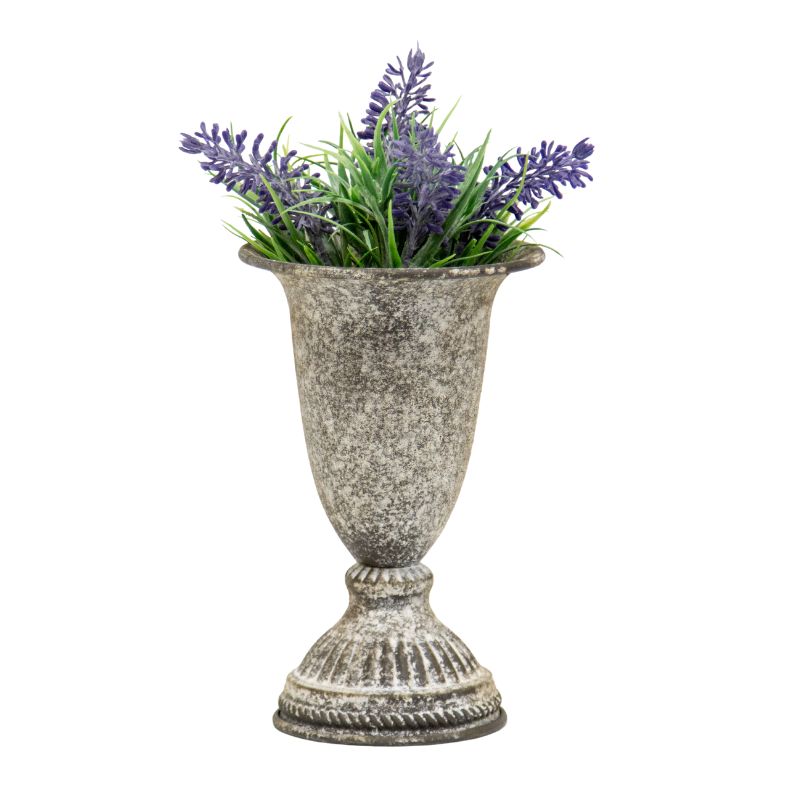 V637-37075VSE-202508251445-00 Classic Decorative Vase w Embellishment Base 15cm - Image 1