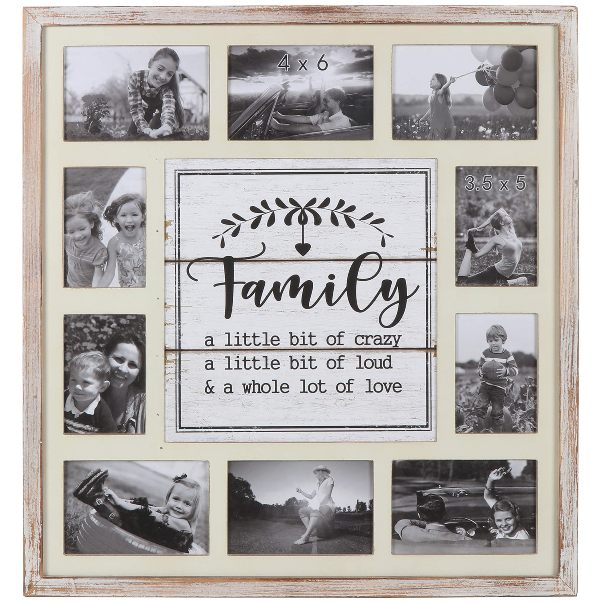 V637-56014PFR-202508251735-00 Family' Wall Hanging Photo Gallery Collage 55x59cm - Image 1