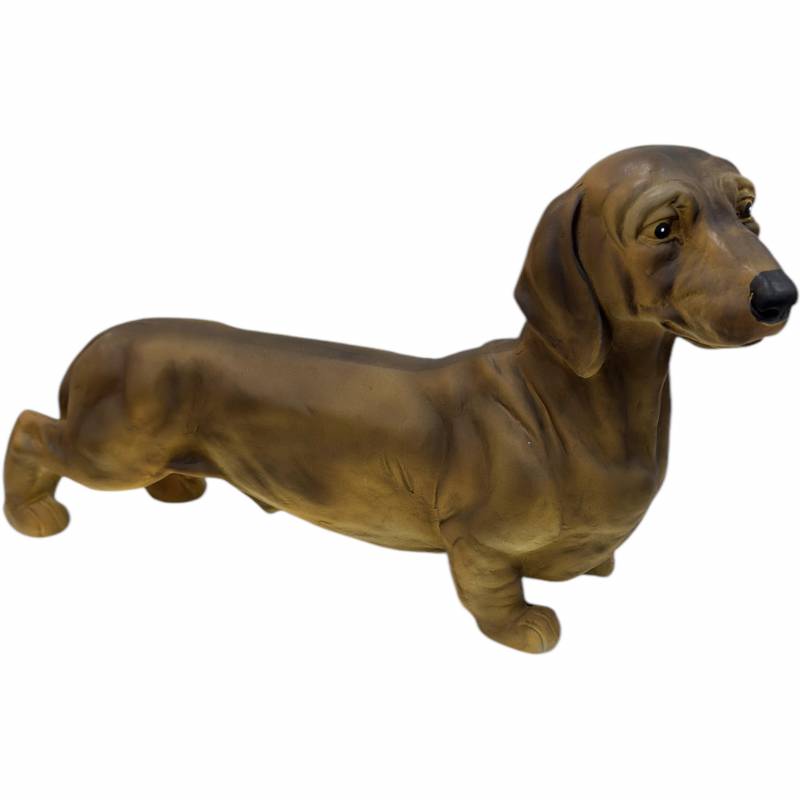 V637-E030302-202508251735-00 Henry Dashhund Dog Statue 56cm - Image 1