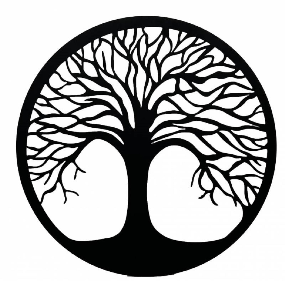 V637-E522529-202508252015-00 Tree of Life Metal Wall Art 99cm - Image 1