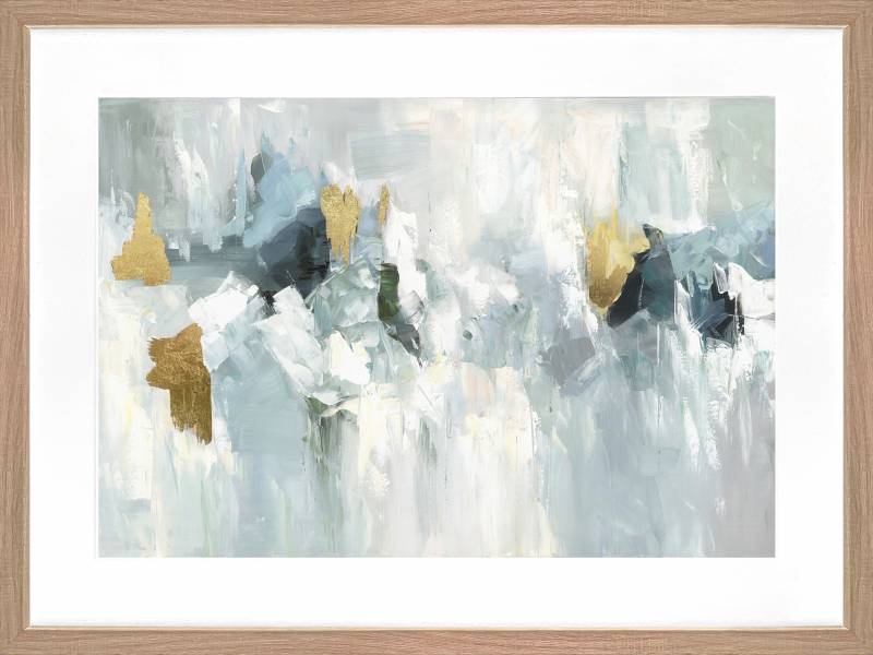 V637-E646062-202508252330-00 Marsden Abstract Artwork Framed W Glass Front 80x60cm - Image 1