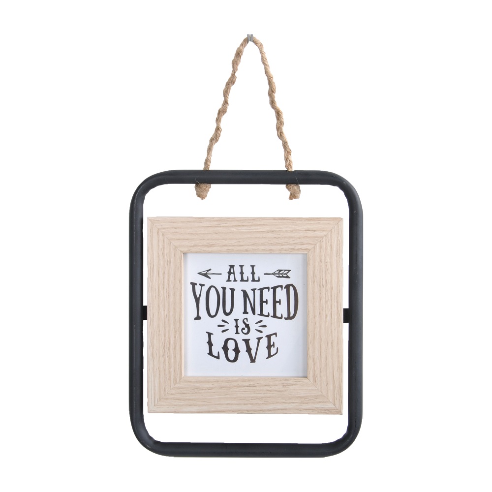 V637-PHO30407-202508252040-00 Hanging 4x4in Photo Frame 20cm - Image 1