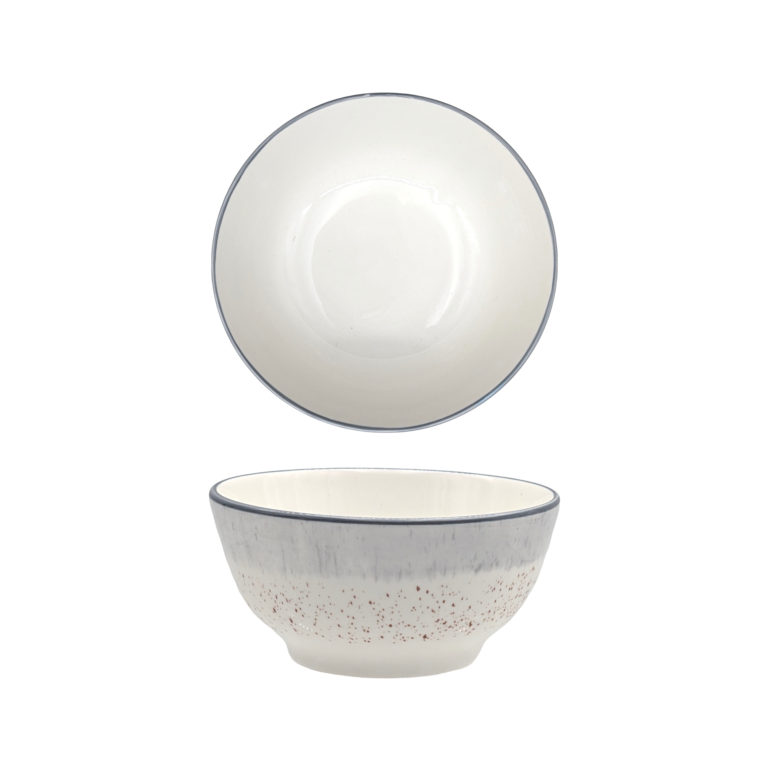 V637-TAB36451-202508260625-00 bulk 24 Torquay Porcelain Rice Bowl 4.5" 11cm - Image 1