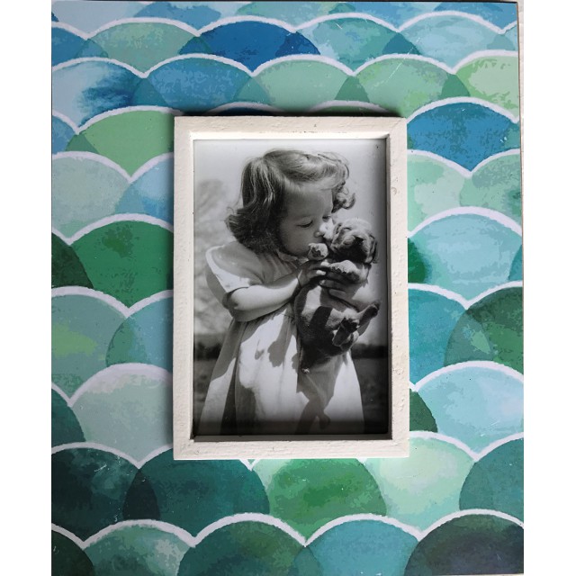 V637-WF-AHF170969-202508260405-00 Rustic Single Photo Frame 28cm - Image 1