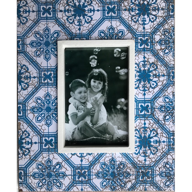 V637-WF-AHF171497-202508260410-00 Rustic Single Photo Frame 28cm - Image 1