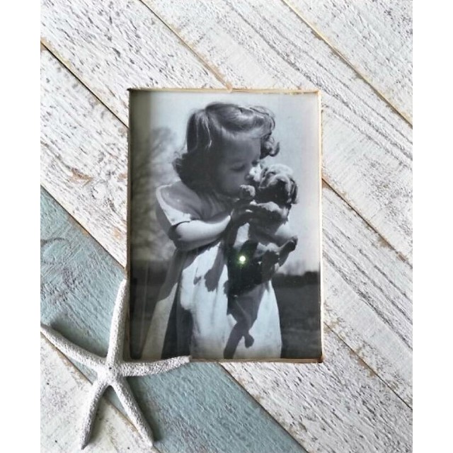 V637-WF-AHF171505-202508260410-00 Rustic Single Photo Frame 28cm - Image 1