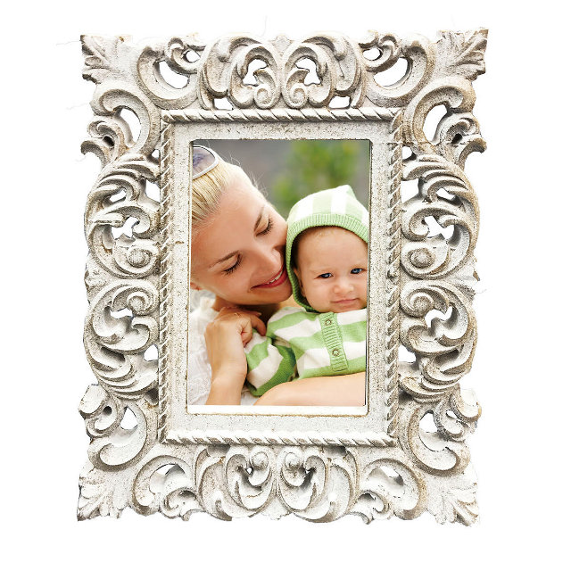 V637-WF-AHF180624-202508260420-00 Ornate Single Photo Frame 25cm - Image 1