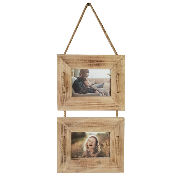 V637-WF-AHF200502-202508260435-00 Wooden Hanging Photo Frame 71cm - Image 1