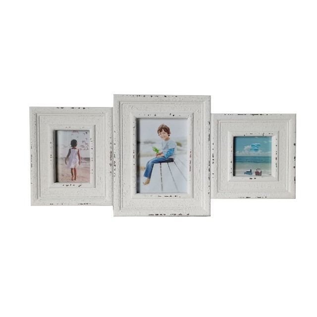 V637-WF-AHF717-3R-202508260510-00 Rustic 3 Collage Hanging Photo Frame 56cm - Image 1