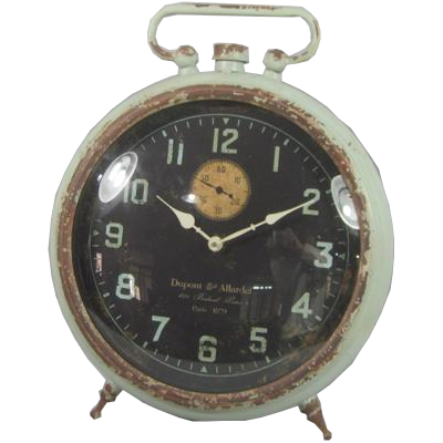 V637-WF-WOO-890-202508260715-00 Antique Table Hanging Clock 48cm - Image 1