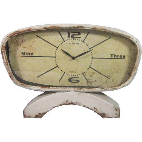 V637-WF-WOO-897-202508260715-00 Antique Table Clock 45cm - Image 1