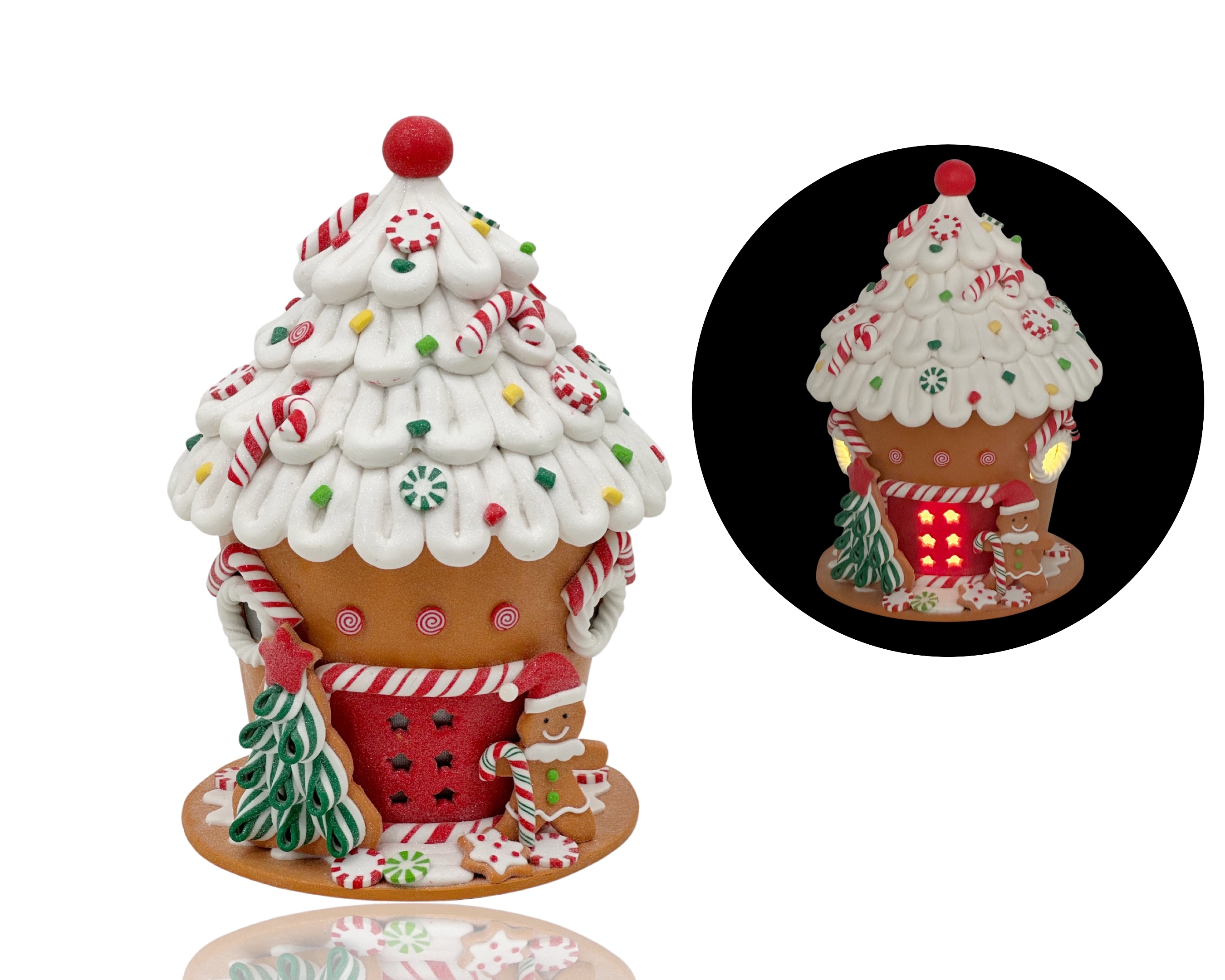 V637-XMS34380-202508260835-00 bulk 2 Xmas Led Cupcake House 31cm - Image 1