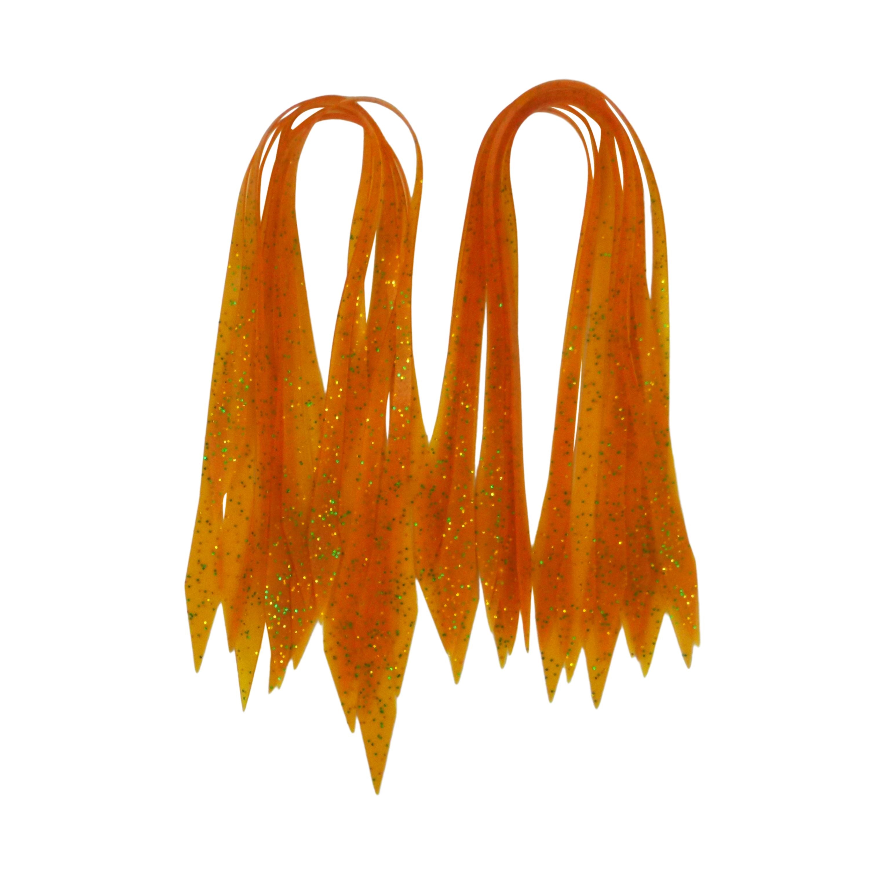 V658-93MC000022011-202507311130-00 Artizan Silicon Lure Tails, Gold Shine, Pack of 20 - Image 1
