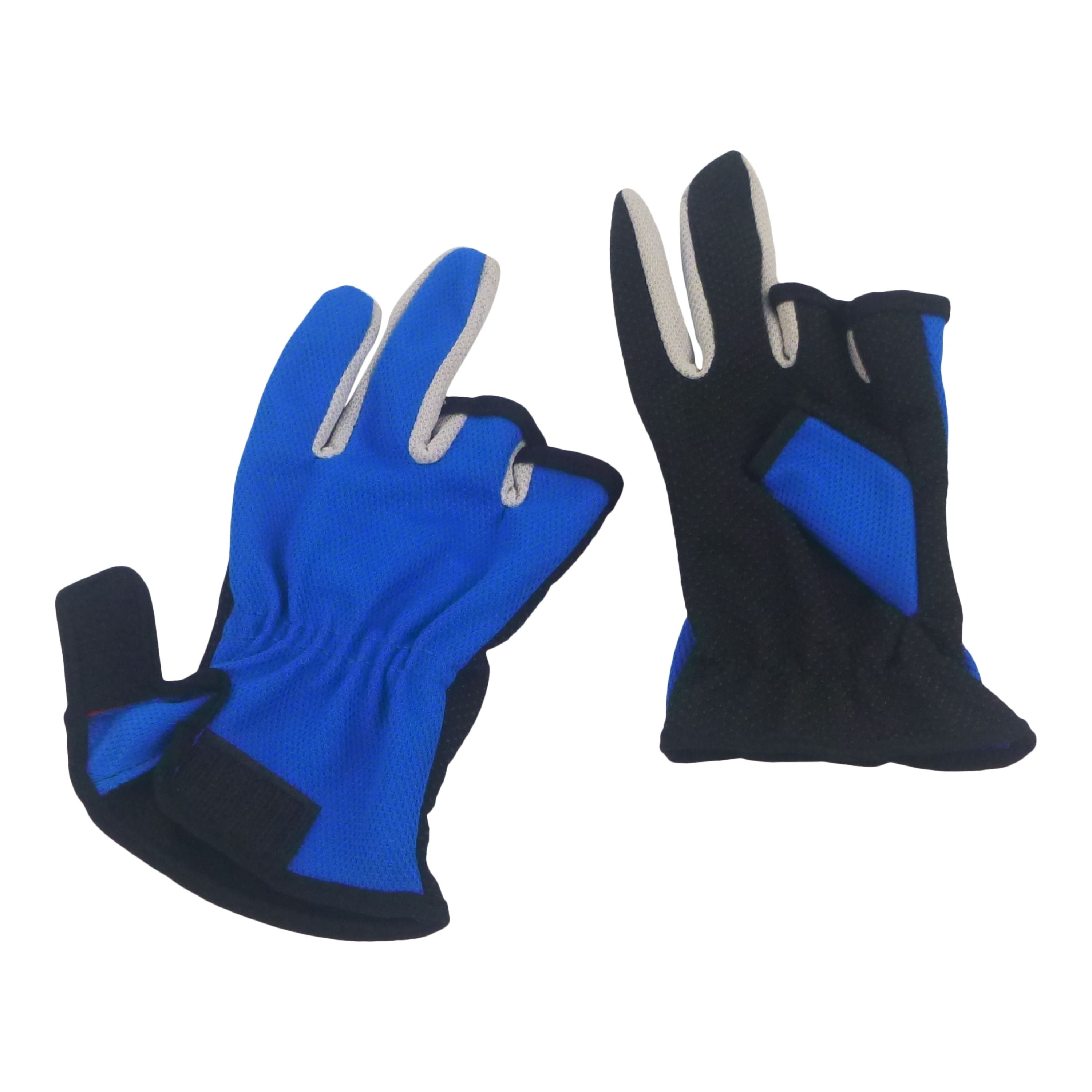 V658-93MC000130876-202507311141-00 BSTC 3 Finger Gloves, Blue - Image 1