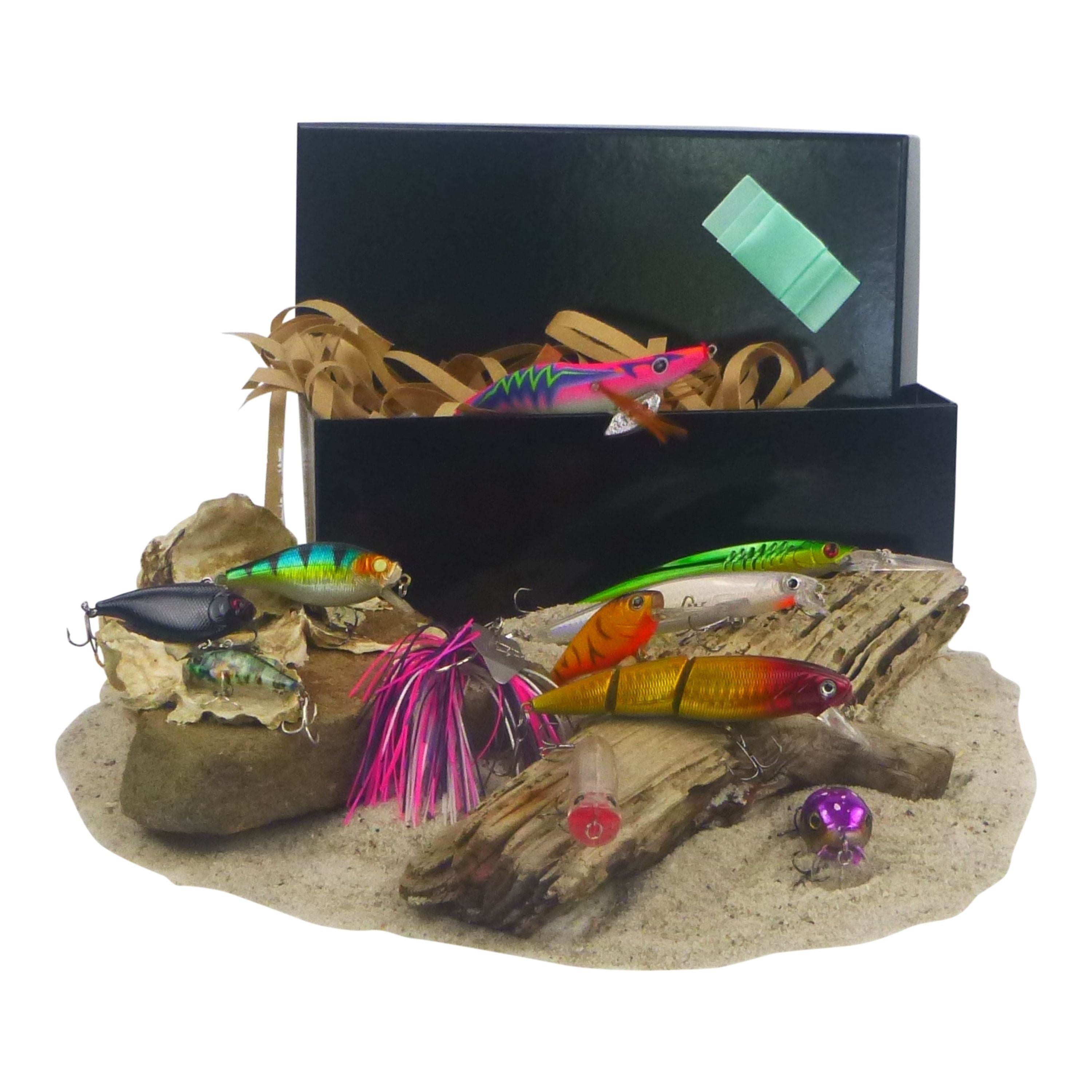 V658-93MC000302100-202507311141-00 Big Black Box of Lures - Image 1