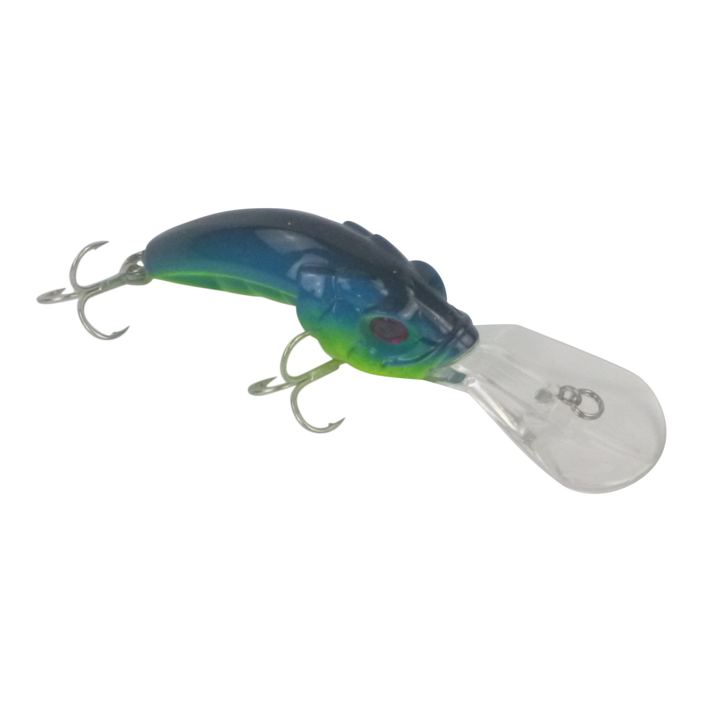 V658-93MC000310550-202507311106-00 Finesse Leapfrog Deep Diver, 100mm, Lime Blue - Image 1