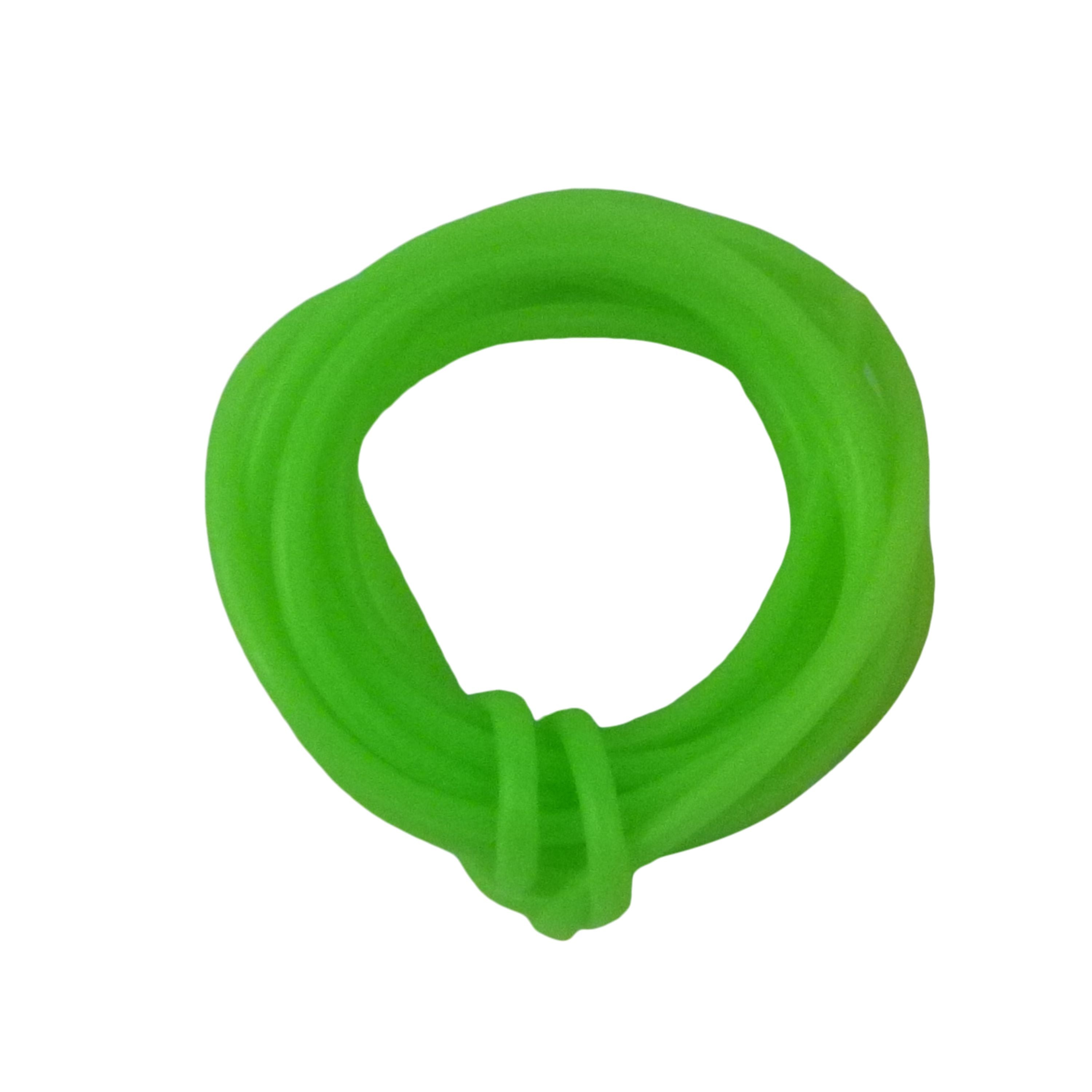 V658-93MC000400001-202507311341-00 Swimerz Tubes, Lumo Green, 2mmID 3mmOD, 400cm - Image 1
