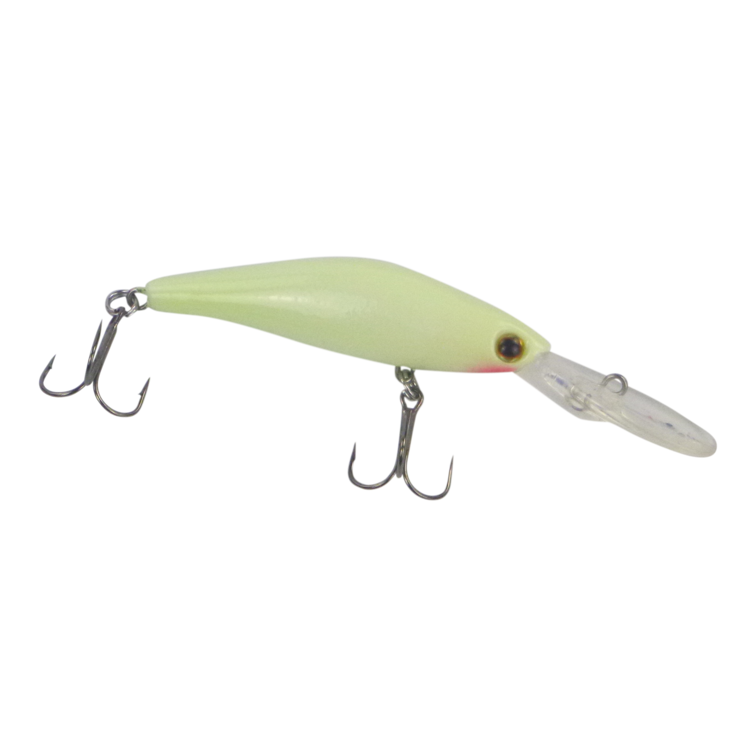 V658-93MC000432202-202507311107-00 Finesse Longlip Minnow, Albino Blush, 90mm - Image 1