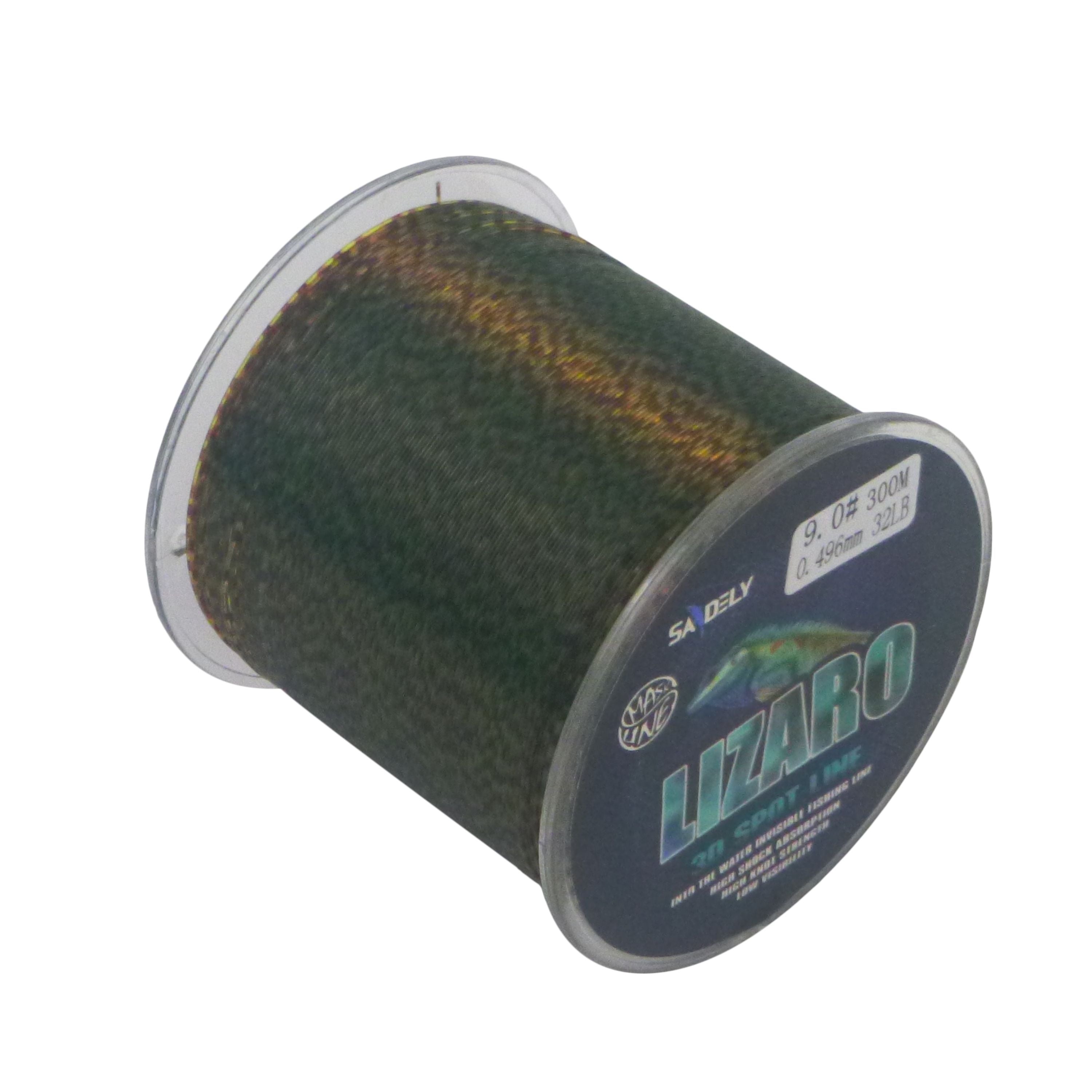 V658-93MC000630506-202507311254-00 Samdely Lizaro Mono, Camo Green, #9.0, 30lb, 300Mtr - Image 1