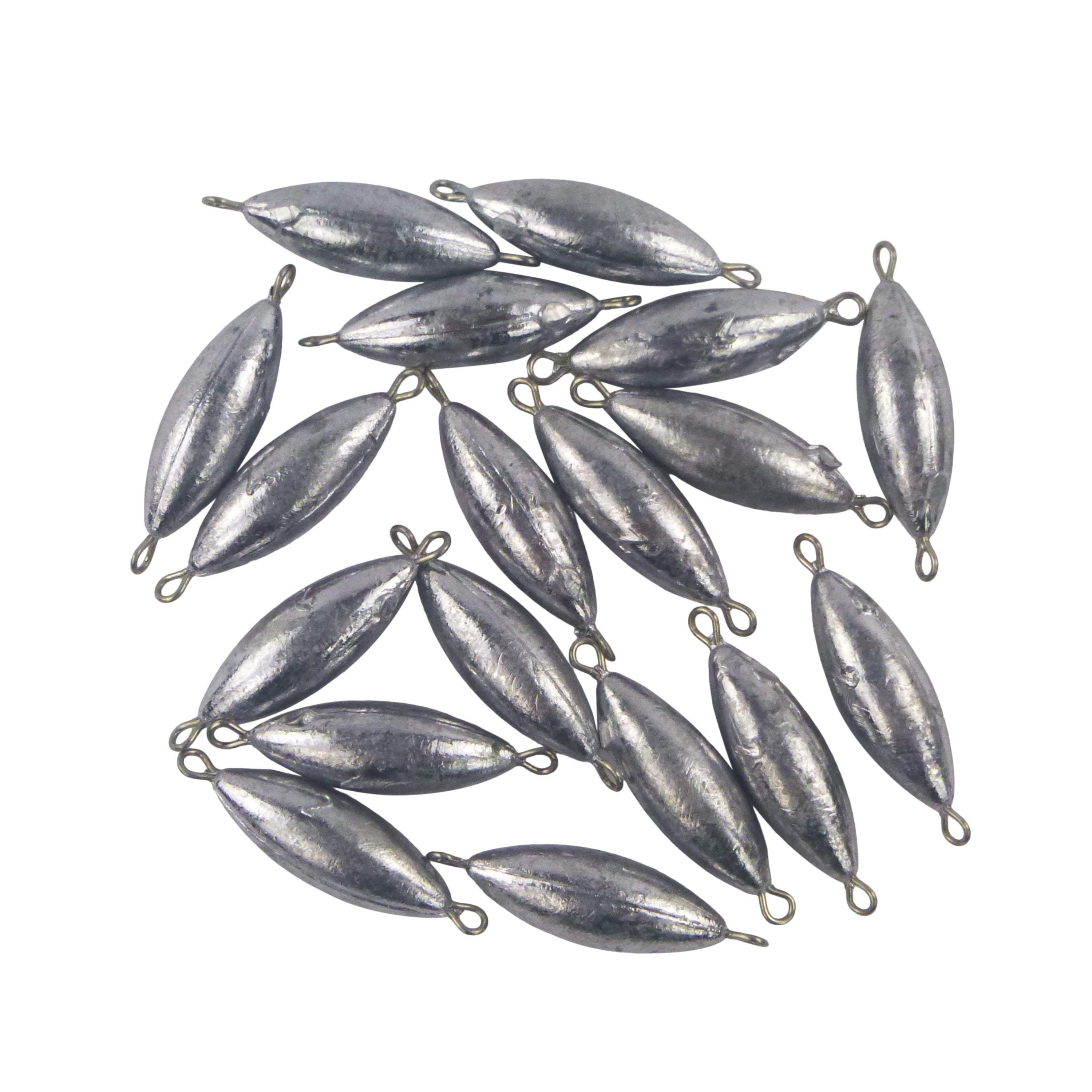V658-93MC000642002-202507311345-00 Swimerz 2oz Torpedo Trolling Sinker, Lead 18 Pack - Image 1