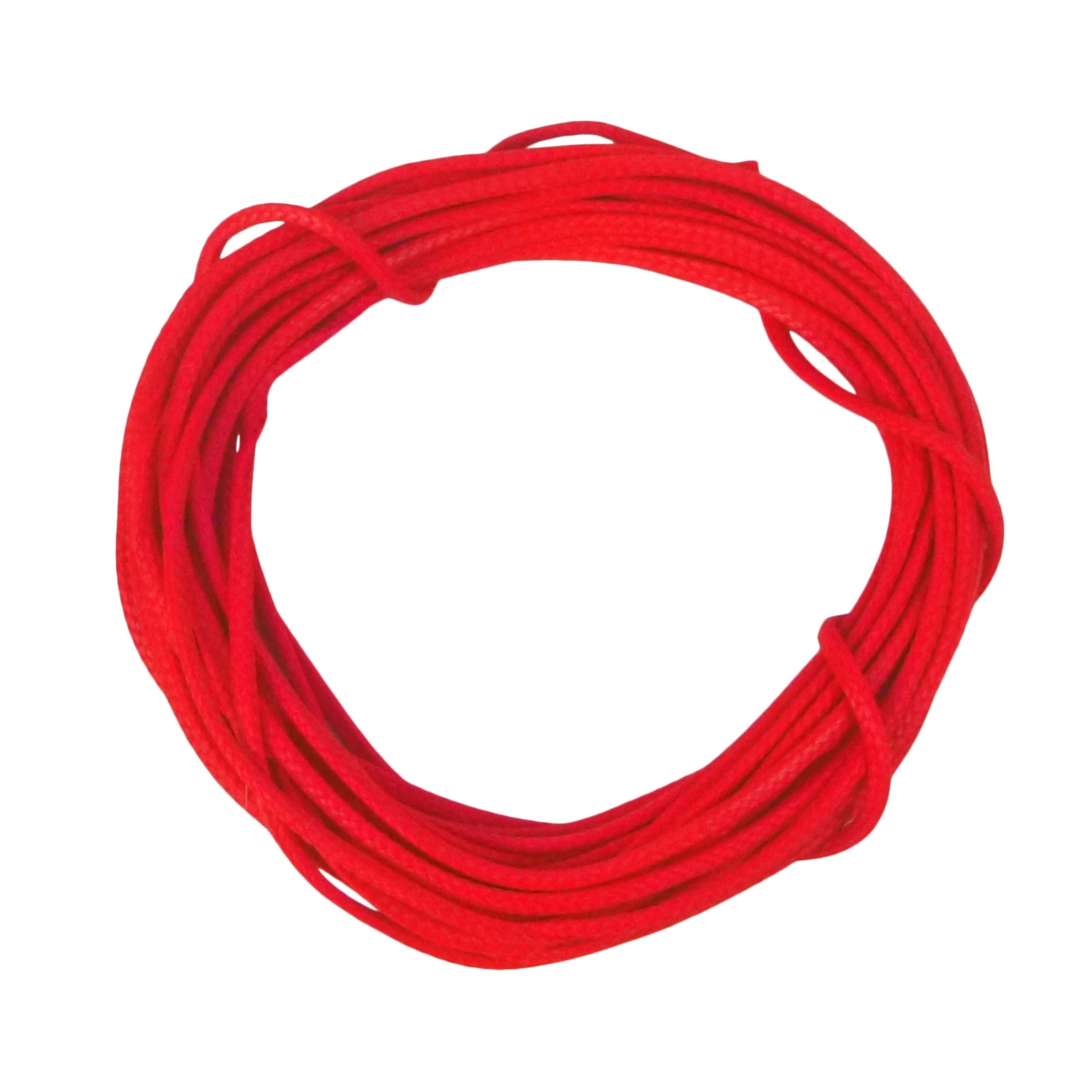V658-93MC000660022-202507311220-00 Swimerz Braided PE, Solid Core Assist Line, Red 100kg, 5 mtrs - Image 1