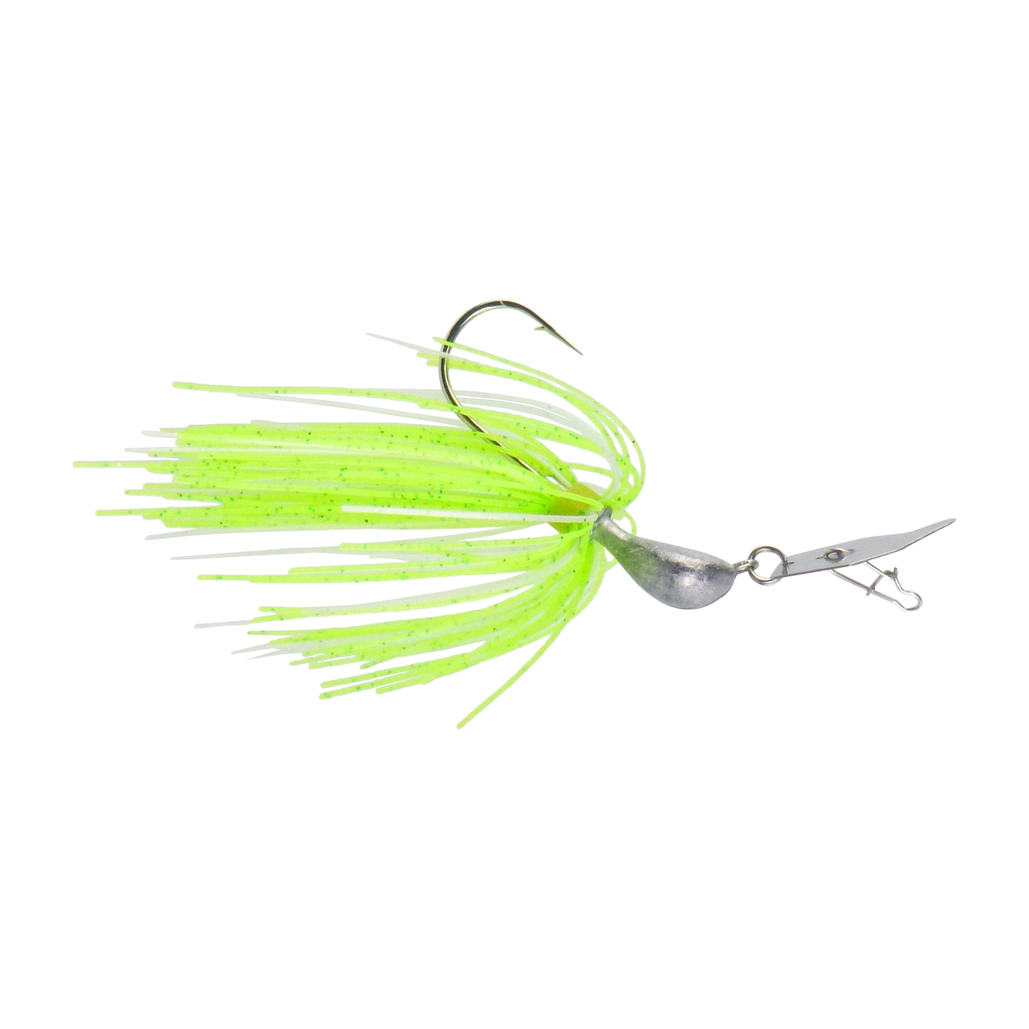 V658-93MC003072024-202507311025-00 Dekoi 14gm Bladed Swim Jig, Chatterbait, Green Flash, 2 pack - Image 1