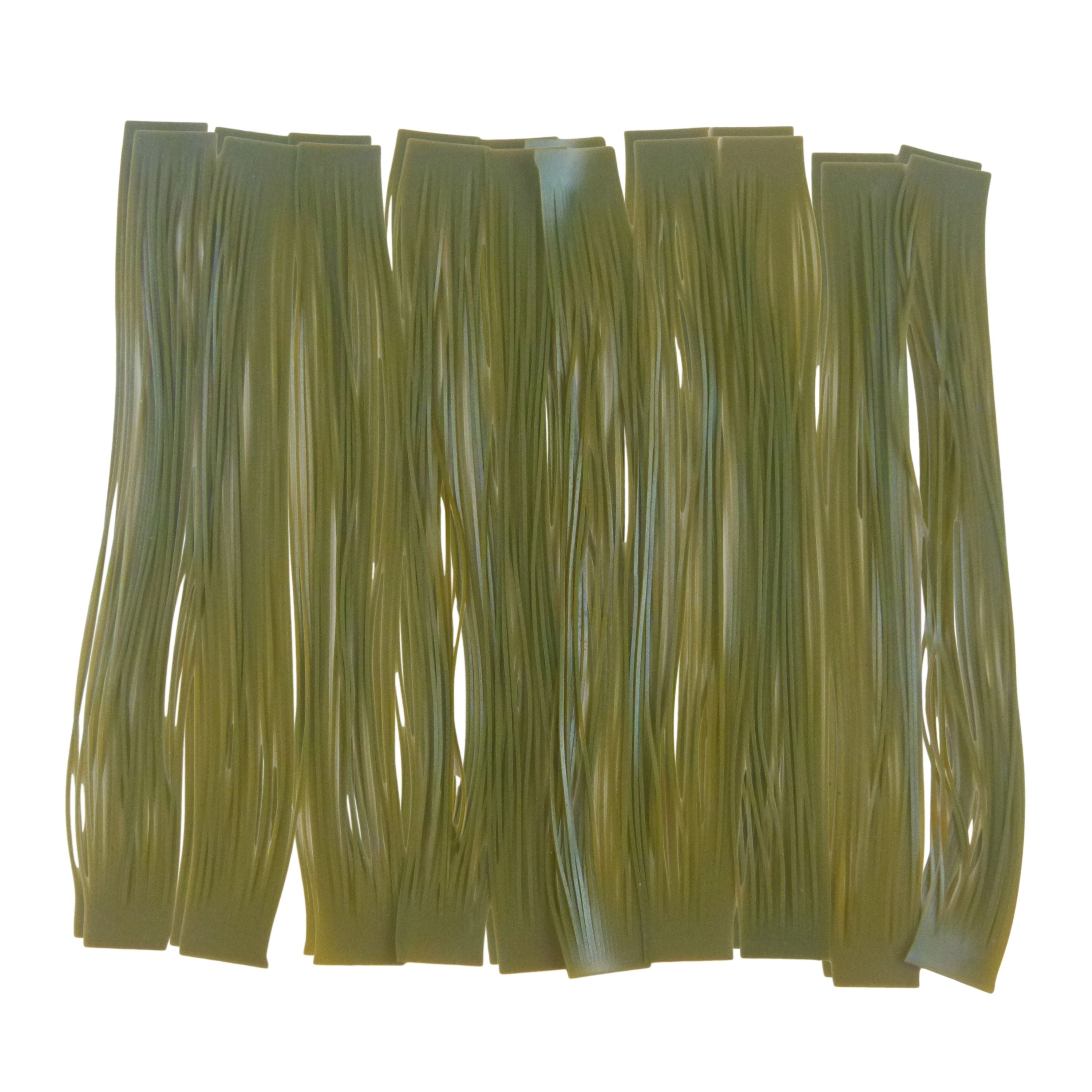 V658-93MC278801228-202507311108-00 Artizan 22 strand silicon skirt, Green Pumpkin, Pack of 20 - Image 1