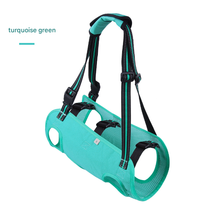 V888-ELOSUNG34453-202507160952-00 Green Pet Support Harness for Senior and Disabled Dogs - Adjustable Chest and Back Support Leash(Size XL) - Image 1