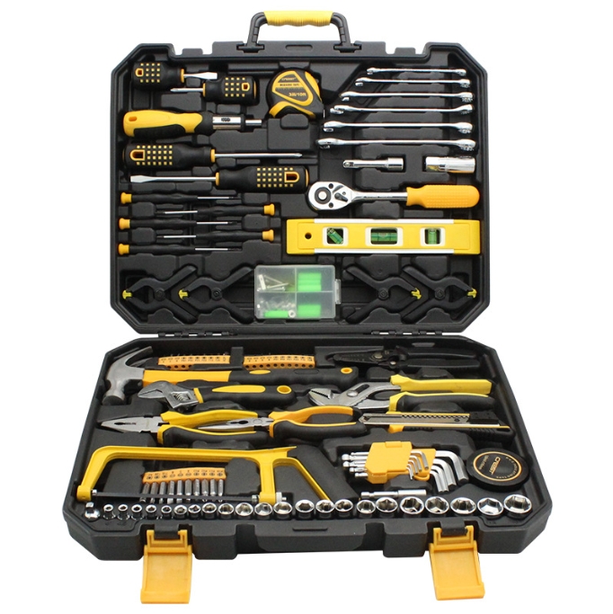 V888-ELOSUNG34470-202507180931-00 168-Piece Ultimate Hand Tool Kit - Comprehensive Household & Auto Repair Set with Socket Wrenches, Pliers, Screwdrivers & Portable Storage Case - Image 1