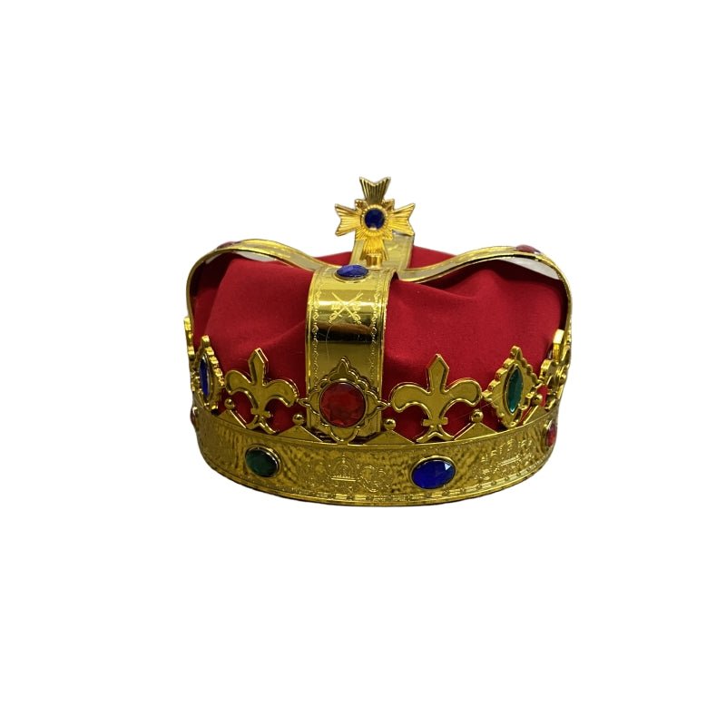 V922-AWD-C1331-HATKIN-202508251215-00 Deluxe Kings or Queens Crown Hat with Gems - Image 1