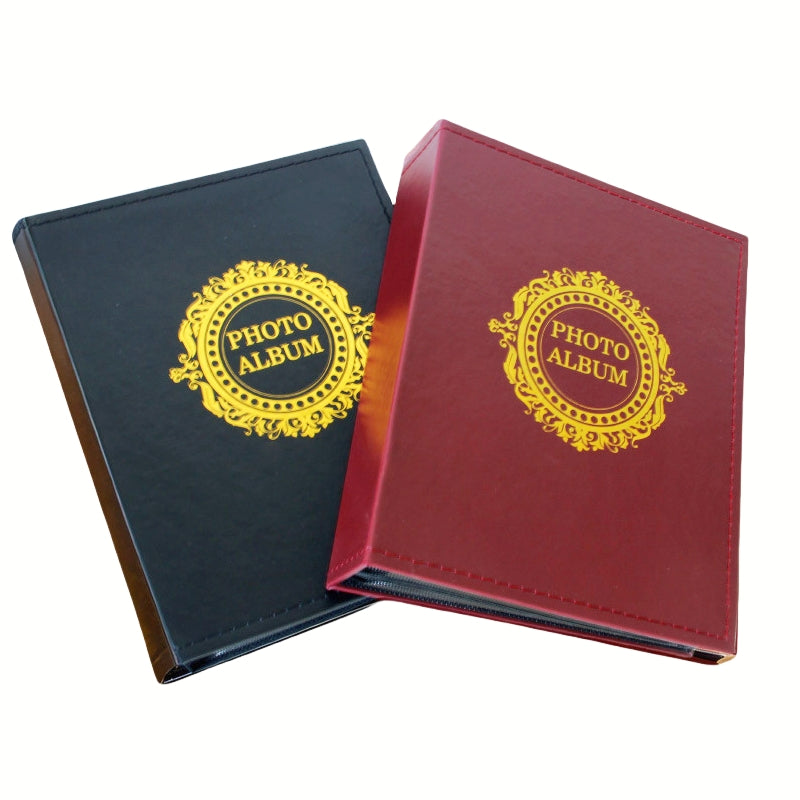 V922-AWD-D0522-PHOALB200BR-202508251140-00 Classic photo album 200 Pcs 4x6 photos Red and Black - Red - Image 1