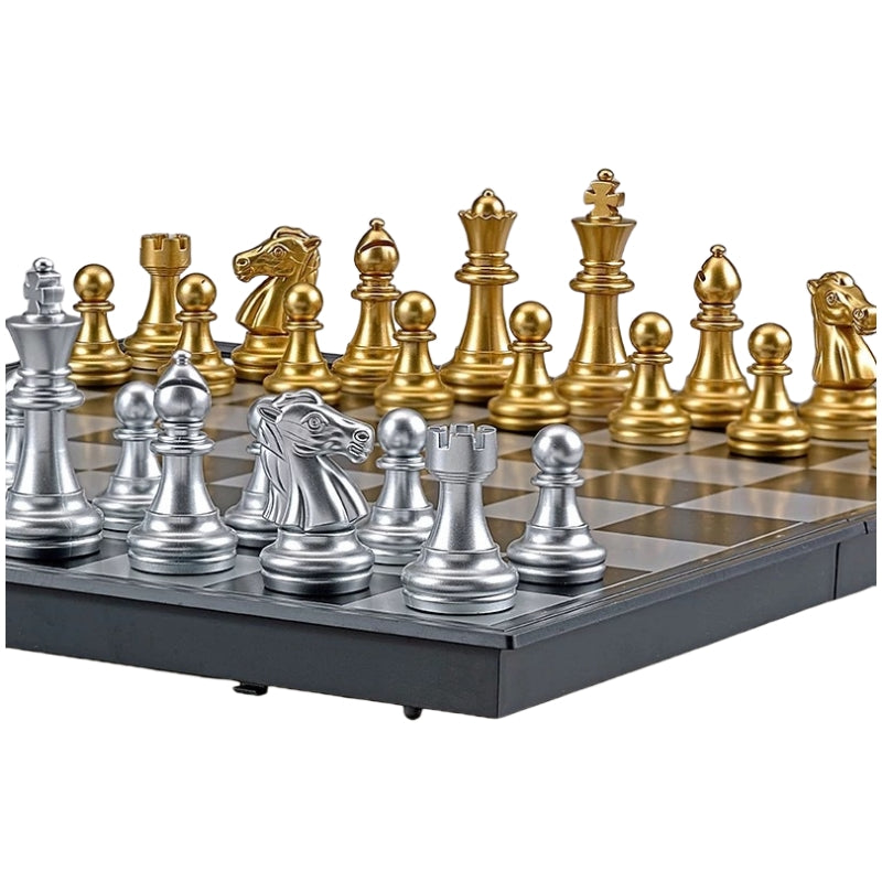 V922-AWD-J101-CHESETB-BW-202508251140-00 Chess game set with magnet box - Black and white - Image 1