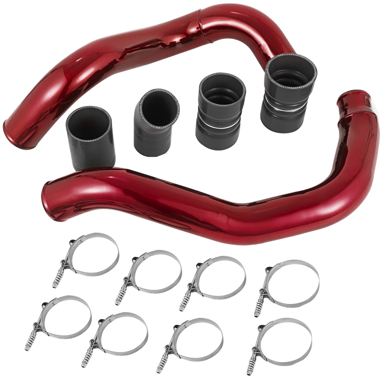 V952-03-07HSFTZLQ00001V0-202507141536-00 Fit Ford 03-07 6.0L V8 Powerstroke Diesel Turbo Intercooler Pipe and Boot Kit - Image 1