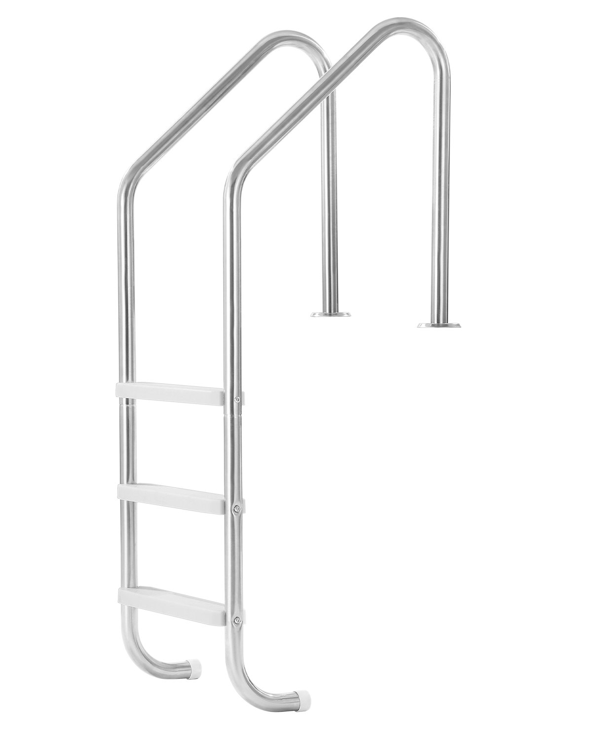 V952-DXYCTTBGGBXGDF75YV0-202507141310-00 VEVOR Stainless Steel Pool Ladder 3-Step & 2 Handrails for 1219.2-1371.6 mm Pool - Image 1