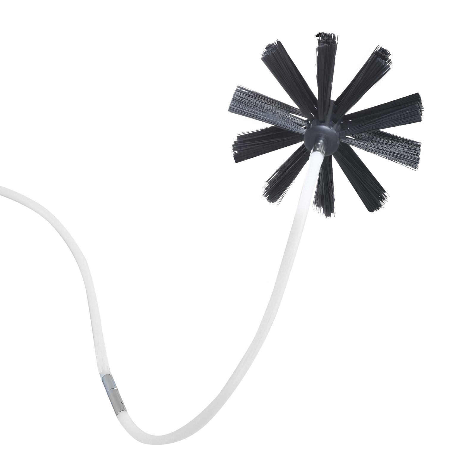 V952-GDQJS40YC2PC8OE4OV0-202507141212-00 VEVOR 12.2M Dryer Vent Cleaner Kit, 29 Pieces Duct Cleaning Brush, Reinforced Nylon Dryer Vent Brush, Dryer Cleaning Tools Lint Remover with Flexible Lint Trap Brush, Clamp Connectors - Image 1