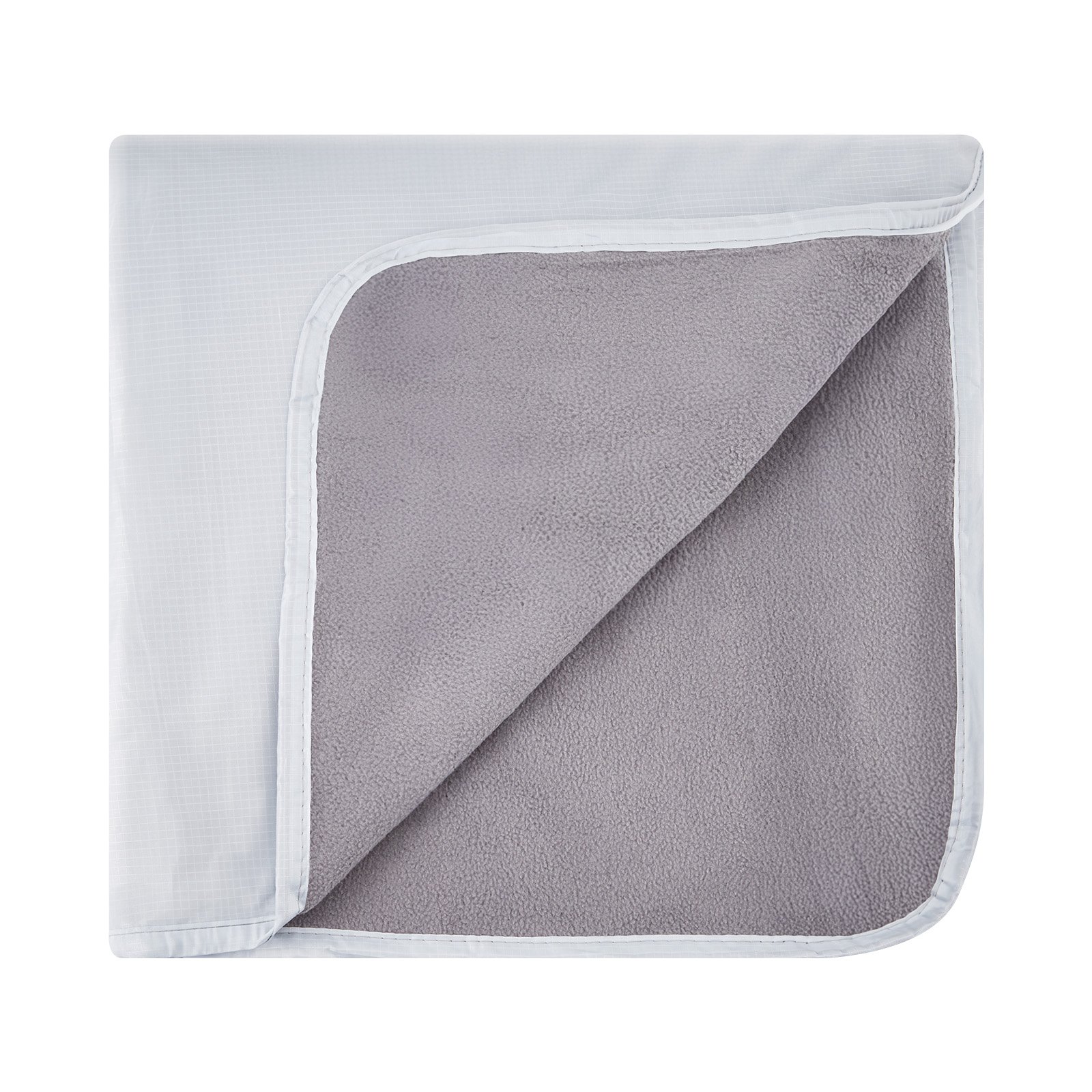 V952-LYTJZKKCDDLYJ2MF1V0-202507141555-00 VEVOR Camping Blanket 2 m x 1.5 m Wearable Warm Stadium Blanket Light Grey. - Image 1