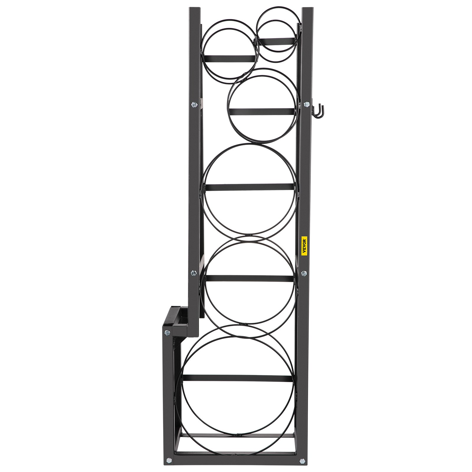 V952-QPJ1X50BJ2X30B001V0-202508011742-00 VEVOR Refrigerant Tank Rack Cylinder Tank Rack w/ 1*50lb 2*30lb &3 Small Bottles - Image 1