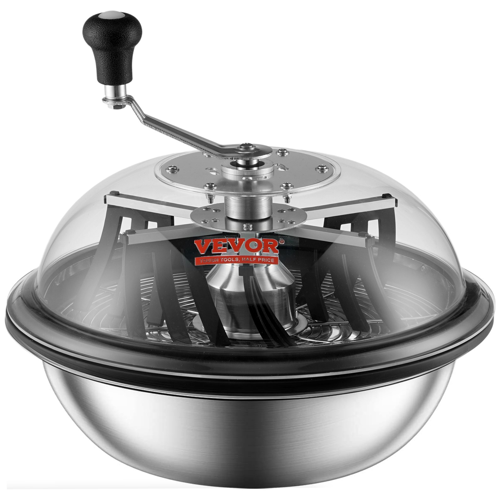 V952-SDSCJ16INCHPIOOBOV0-202508012230-00 VEVOR Leaf Bowl Trimmer 16'' Manual Bud Trimmer with Stainless-Steel Blades - Image 1