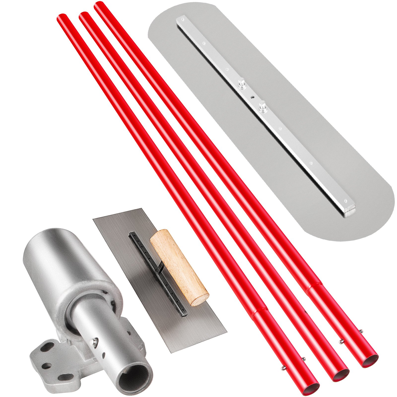 V952-SNMZ900X200ZH0001V0-202508011725-00 Vevor Bull Float Concrete Float 900x200mm Concrete Tool, Trowel Float Handle & Bracket - Image 1