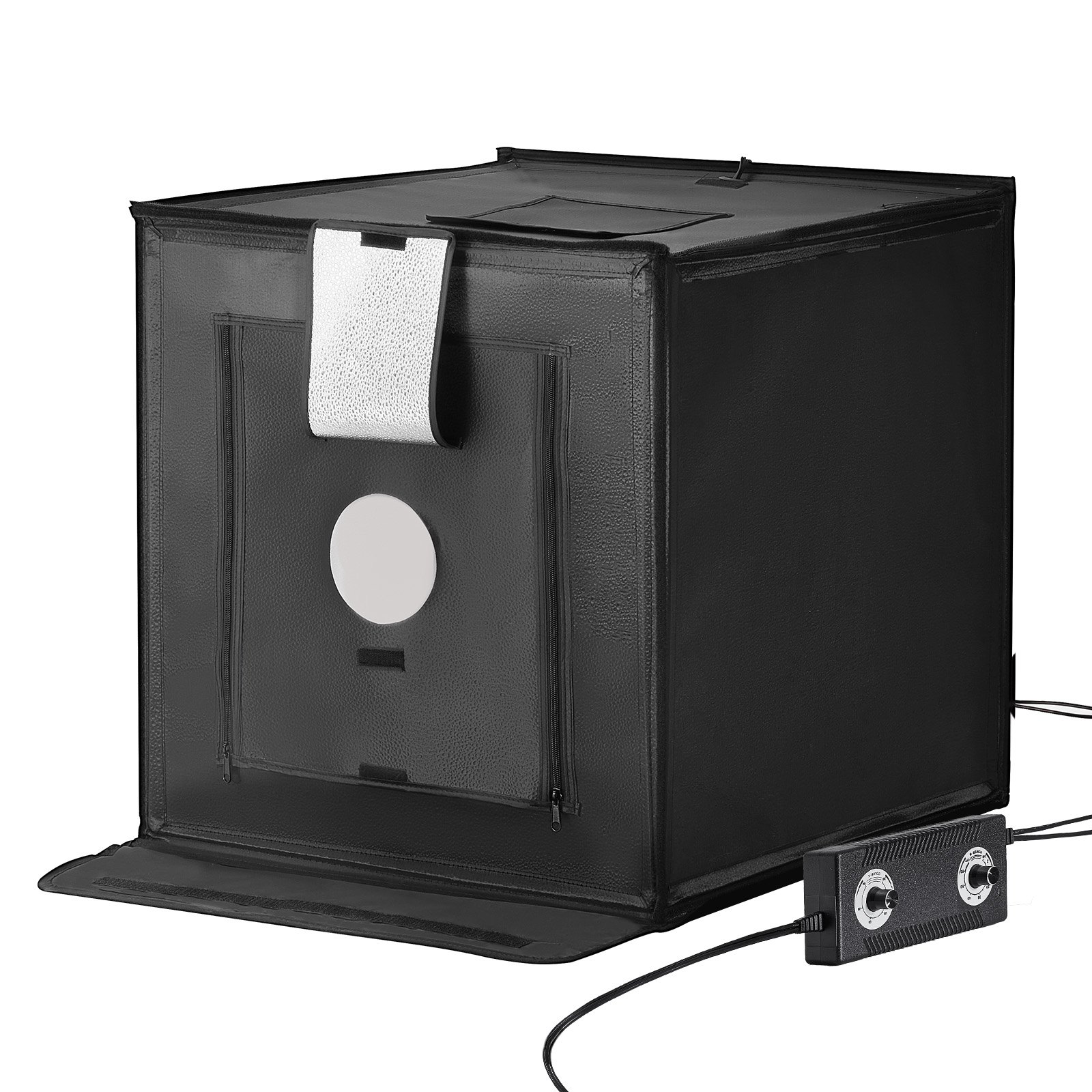 V952-SYDXNJBH24IN272CMV3-202507141806-00 VEVOR Photo Studio Light Box 3000-5600K Adjustable 3 Color Temperatures, 60 x 59 x 60 cm - Image 1