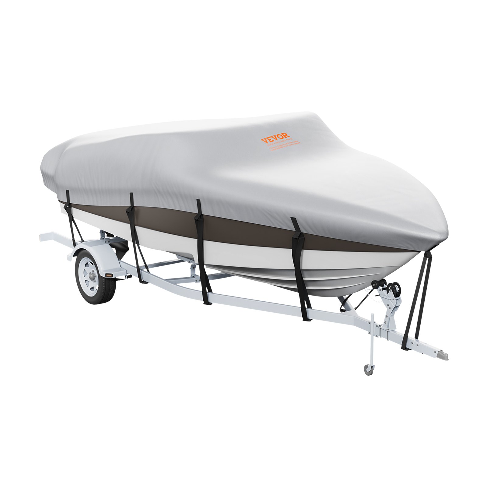 V952-TYCZ600D2022LARNLV0-202507141236-00 VEVOR Boat Cover 600D Waterproof 20-22 ft Boat Cover V-Hull Tri-Hull Runabout - Image 1
