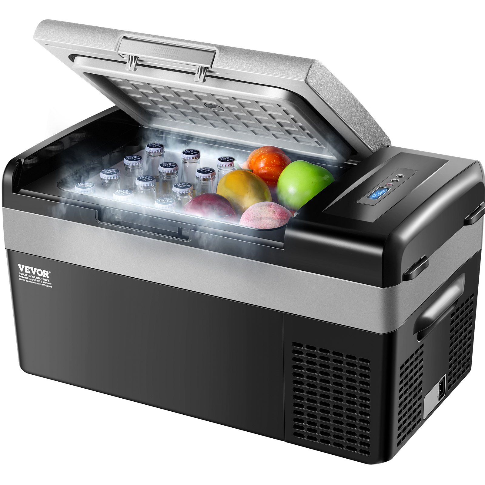 V952-WLCZBXX20LDM23O7YV3-202507141241-00 VEVOR Portable Car Refrigerator Freezer Compressor 20L Single Zone for Car Home - Image 1