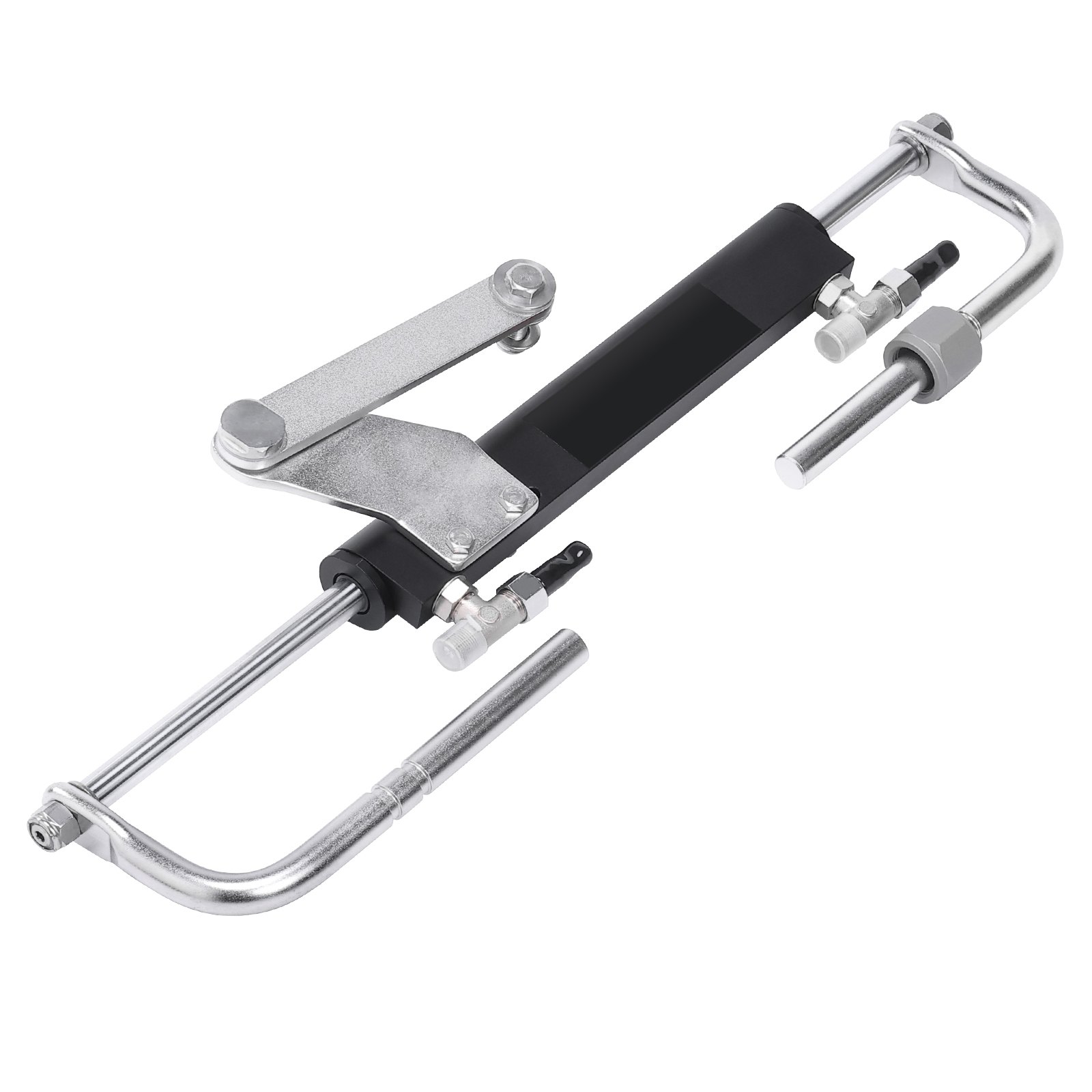 V952-XWYYFXB90HP000001V0-202508011755-00 VEVOR Hydraulic Steering Kit 90HP Hydraulic Outboard Steering Kit with Helm Pump Cylinder Marine Steering System Kit - Image 1