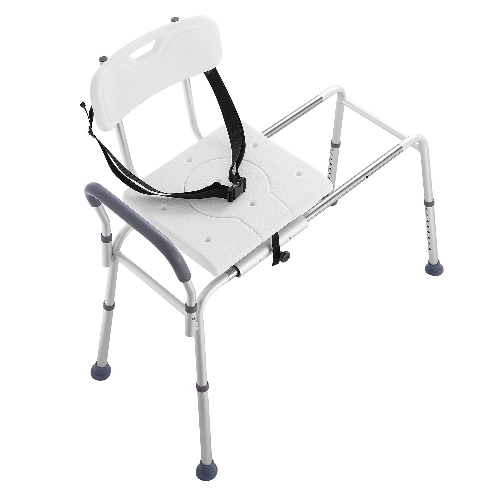 V952-YDSYGZYTLSLBHHUJMV0-202508011722-00 VEVOR Sliding Tub Transfer Bench Shower Chair & Cut-Out Seat Reversible Backrest - Image 1